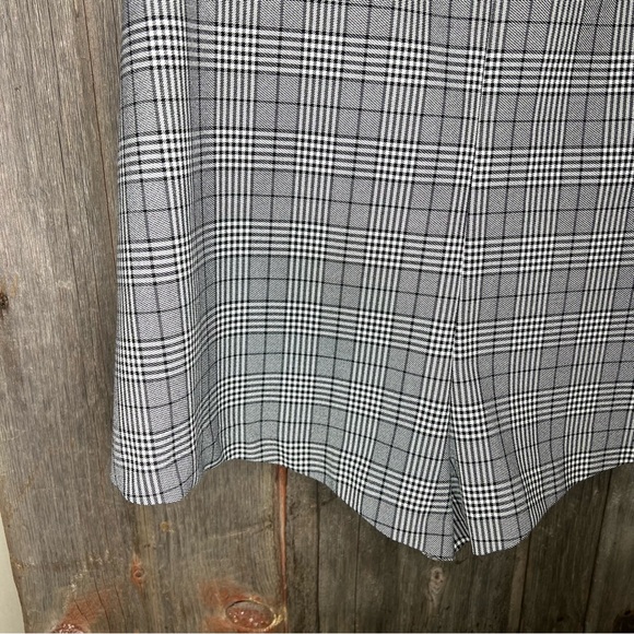 Urban Outfitters Glenn Plaid Off The Shoulder Romper Size 6 - Picture 7 of 13